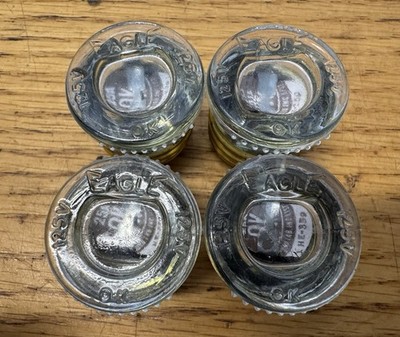 4-Pack Eagle 670 5 Time Delay Plug Electrical Fuses 25 Amp 125 Volts AC Current