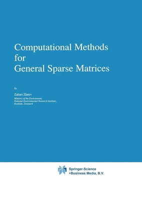 Zahari Zlatev | Computational Methods for General Sparse Matrices | Taschenbuch