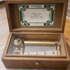 Spieluhr Walzenspieluhr Thorens 4 Melodien 