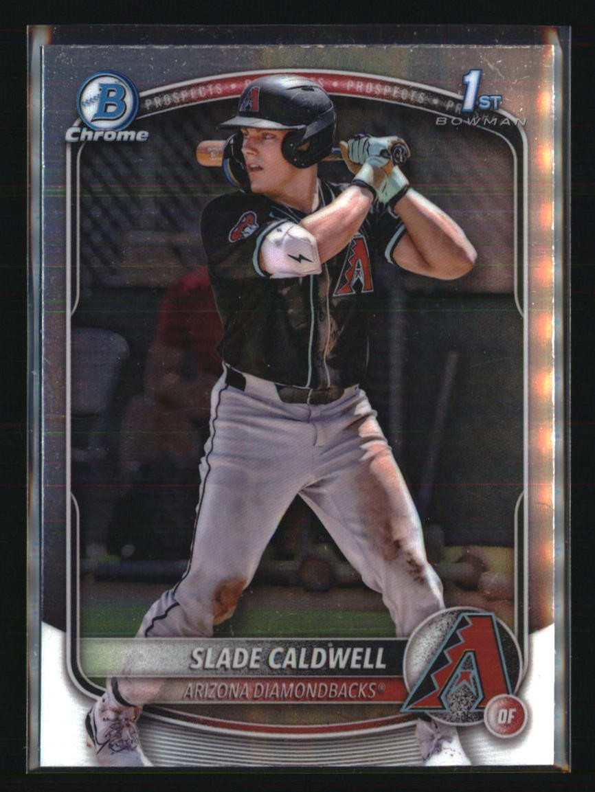 2025 Bowman #BCP-21 Slade Caldwell Chrome Prospects