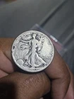 1944 Walking Liberty Half Dollar Coin, 90% Silver