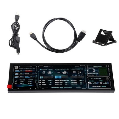 New 8.8 Inch Long Strip LCD Screen 1920*480 HD-MI Driver Board Secondary Monitor