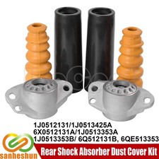 2X Staubschutz Anschlagpuffer Hinten Domlager Kit Für VW Golf 4 5 6 Polo 9N 6R