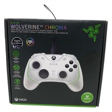 Razer Wolverine V2 Chroma Wired Gaming Controller Xbox Series X|S PC White RZ06