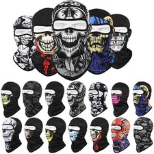 3D Skull Ghost Balaclava Halloween Face Mask Cycling Ski Mask Motorcycle Hood