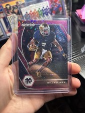 Will Fuller V Prizm Panini Draft Picks Numbered 03/20 Notre Dame