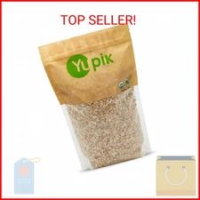 Yupik Organic Barley Flakes, 2.2 lb (35.2 oz), Non-GMO, Vegan, Kosher, Steamed, 
