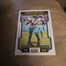 2023 PANINI SCORE TRAVON WALKER BASE FOOTBALL CARD JACKSONVILLE JAGUARS NFL 24