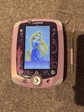 LeapFrog LeapPad2 Disney Princess Tablet  Stylus  Case   Tested   Works