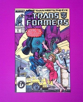 Transformers #31 Vol. 1 1987 Marvel Comics 7.0+ Comic Book SD38-79
