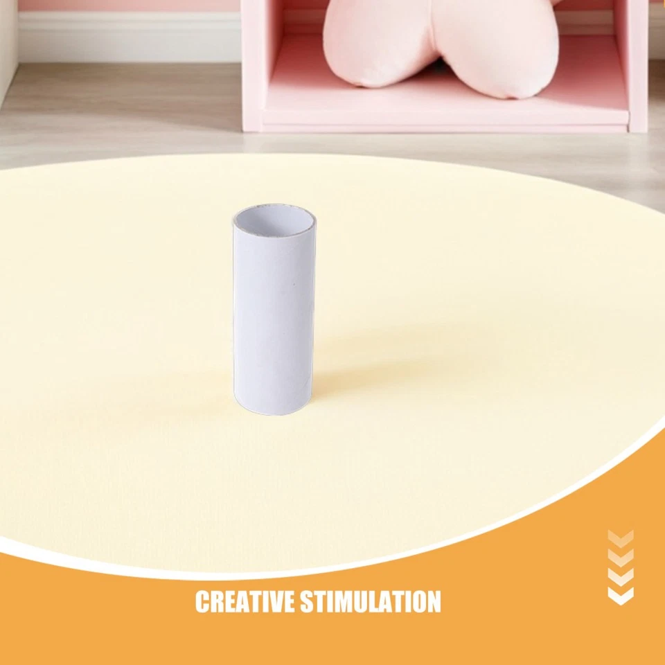 20PCS DIY Crafts Cardboard Tubes: 4" x 2" x 0.06" Toilet Paper Rolls for Crafts - Image 2 of 4