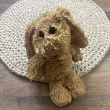 Ty Attic Treasures Adrienne Bunny Rabbit Plush 8” Super Soft Stuffed Animal Tan