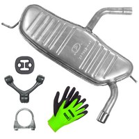 Auspuff Endtopf FüR Seat Leon 2 II FließHeck 1.2 TSI 1.4 1.6 (2005-12/2012)