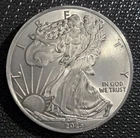 1 Ounce OZ 999 Fine Solid Titanium Walking Liberty Eagle Round Coin Ingot