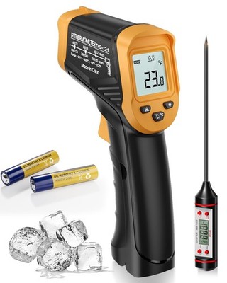 Eventek Infrared Thermometer Gun, Laser Thermometer Temperature Gun -58°F to ...