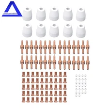 110PCS PT31 Plasma Cutting Consumables For CUT-45 with Plasma Cutter Torch LG-40