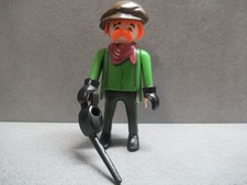 Figurki Playmobil | Pracownicy kolei z dzbankiem na olej do kolei | LGB