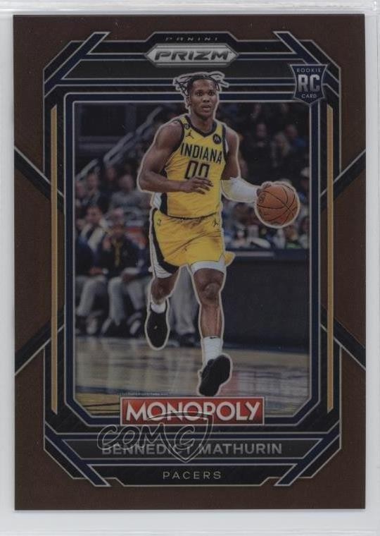 2022-23 Panini Prizm Monopoly Brown Prizm 142/249 Bennedict Mathurin #36 13ql