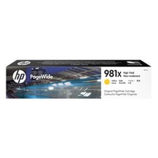 Original HP 981X High Capacity Yellow Ink Cartridge (L0R11A)