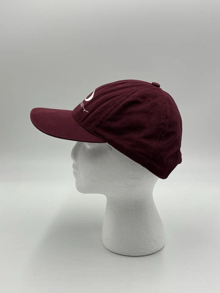 Gorra de Colección Roja Y2K Oakley Software SnapBack Grunge Desteñida Patinador Hecha en EE. UU. Foto 3 de 4