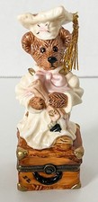 BOYD'S BEARS LE BEARMOGE COLLECTION " BAILEY...THE GRADUATE" FIGURINE  TRINKET