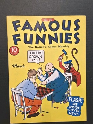 Famous Funnies #80 March 1941 Buck Rogers By Philip Francis Nowlan Comic Book 