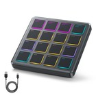 Donner STARRYPAD Contrôleur MIDI à pads, beatmaker et boîte à rythmes 16 pads