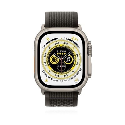 Apple Watch Ultra 49mm mit 2 Armbänder, (GPS+Cellular)