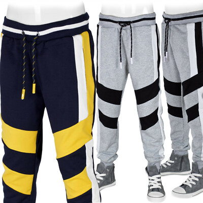 Jogginghose Freizeithose Kinder Hose Sporthose Turnen Jungen Joggers Neu #1011