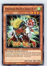 Yu-Gi-Oh TCG Speedroid Den-Den Daiko Duke MP17-EN004 1st Edition Rare Card NM