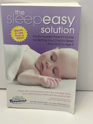 The Sleep Easy Solution Paperback Book By Waldburger & Spivack With Sound Advice