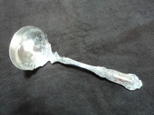 Silverplate Flatware lot of 1 Cream Dipper Ladle 1907 Wallace Cardinal 