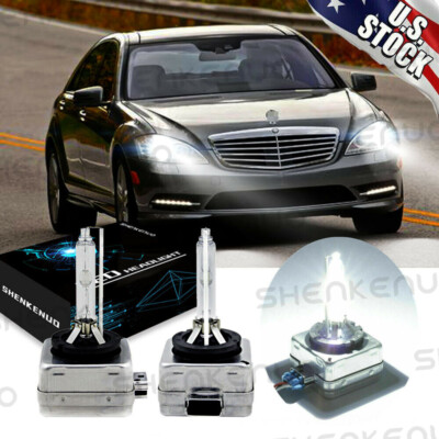 Xenon Front HID Headlight Bulb For Mercedes-Benz S550 2007-2013 Low Beam Qty 2