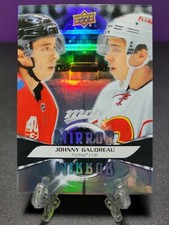 Johnny Gaudreau 2020 Upper Deck Mirror Hockey Cards 💎 Calgary Flames Holo