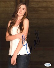 Emma Holzer Sexy Autographed Signed 8x10 Photo ACOA COA 
