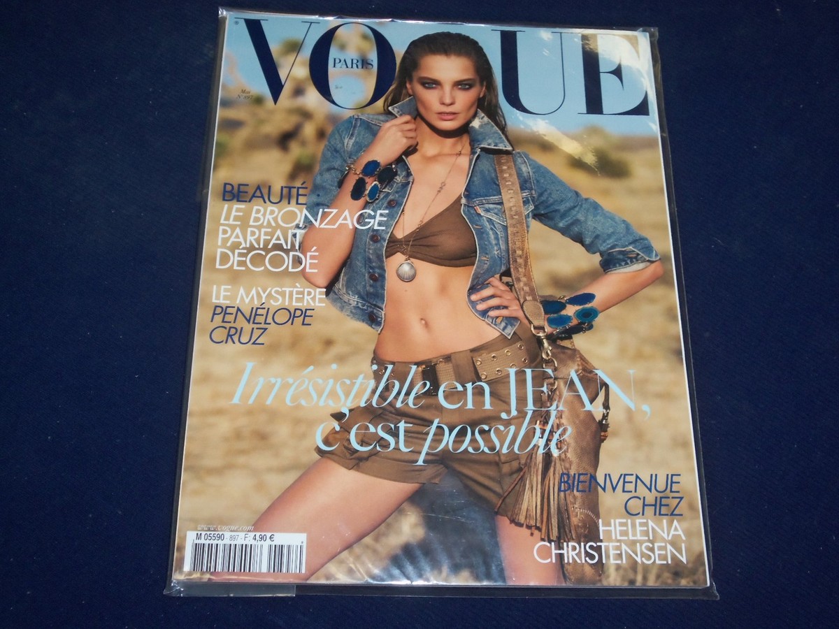 2009 MAY VOGUE PARIS MAGAZINE - DARIA WERBOWY - FRENCH