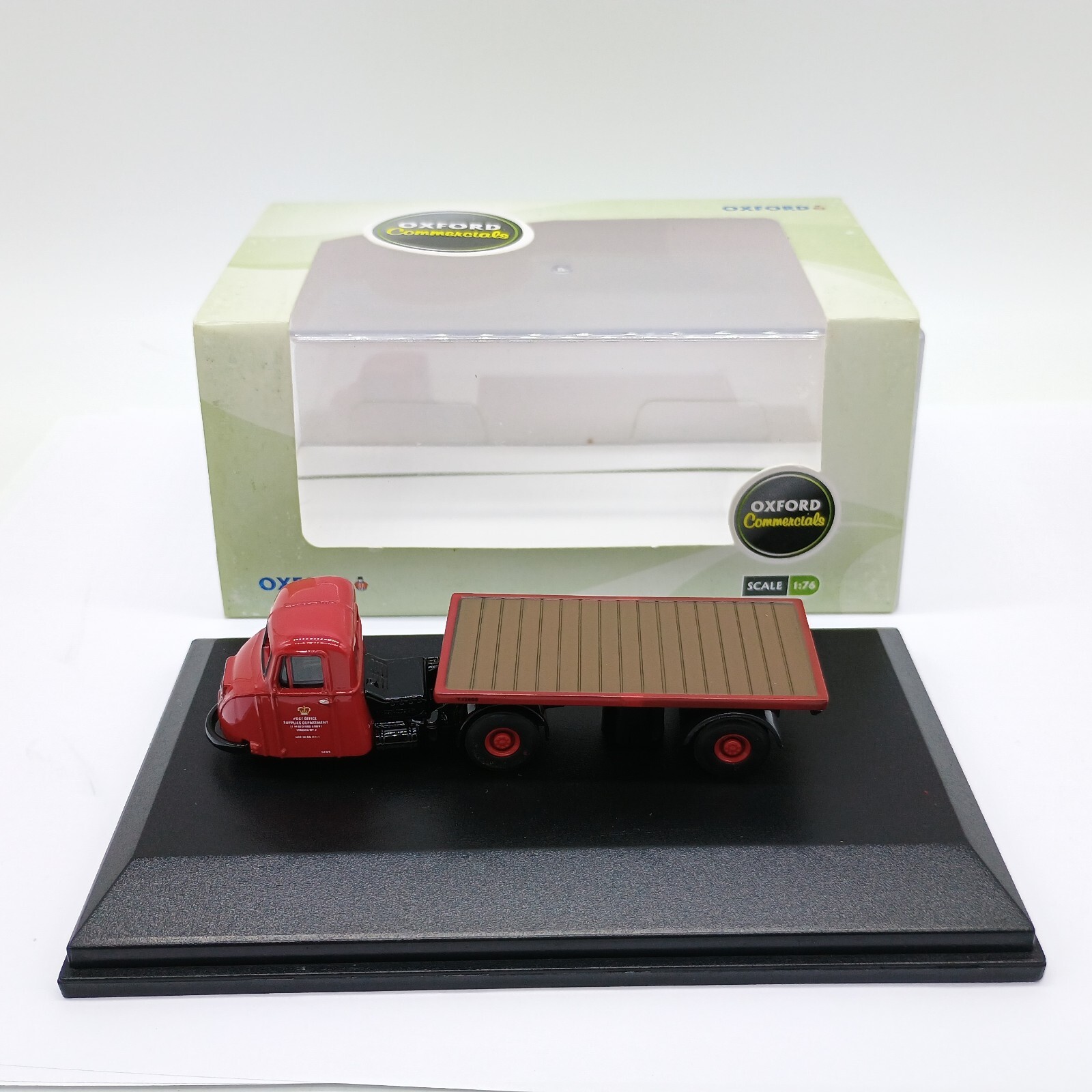 Oxford Post Office Supplies Scammell Scarab Flatbed - OO - New & Boxed (WTB)