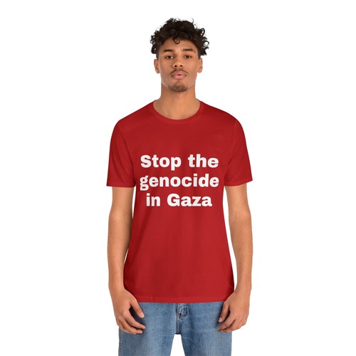 Stop the genocide in Gaza T-shirt - Picture 41 of 41