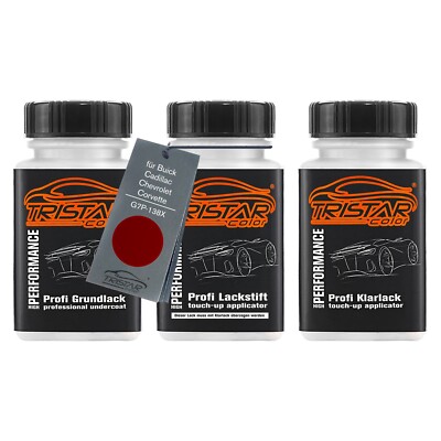 Autolack Lackstift Set für Buick G7P 138X Tin Roof Rusted Metallic 3 x 50ml