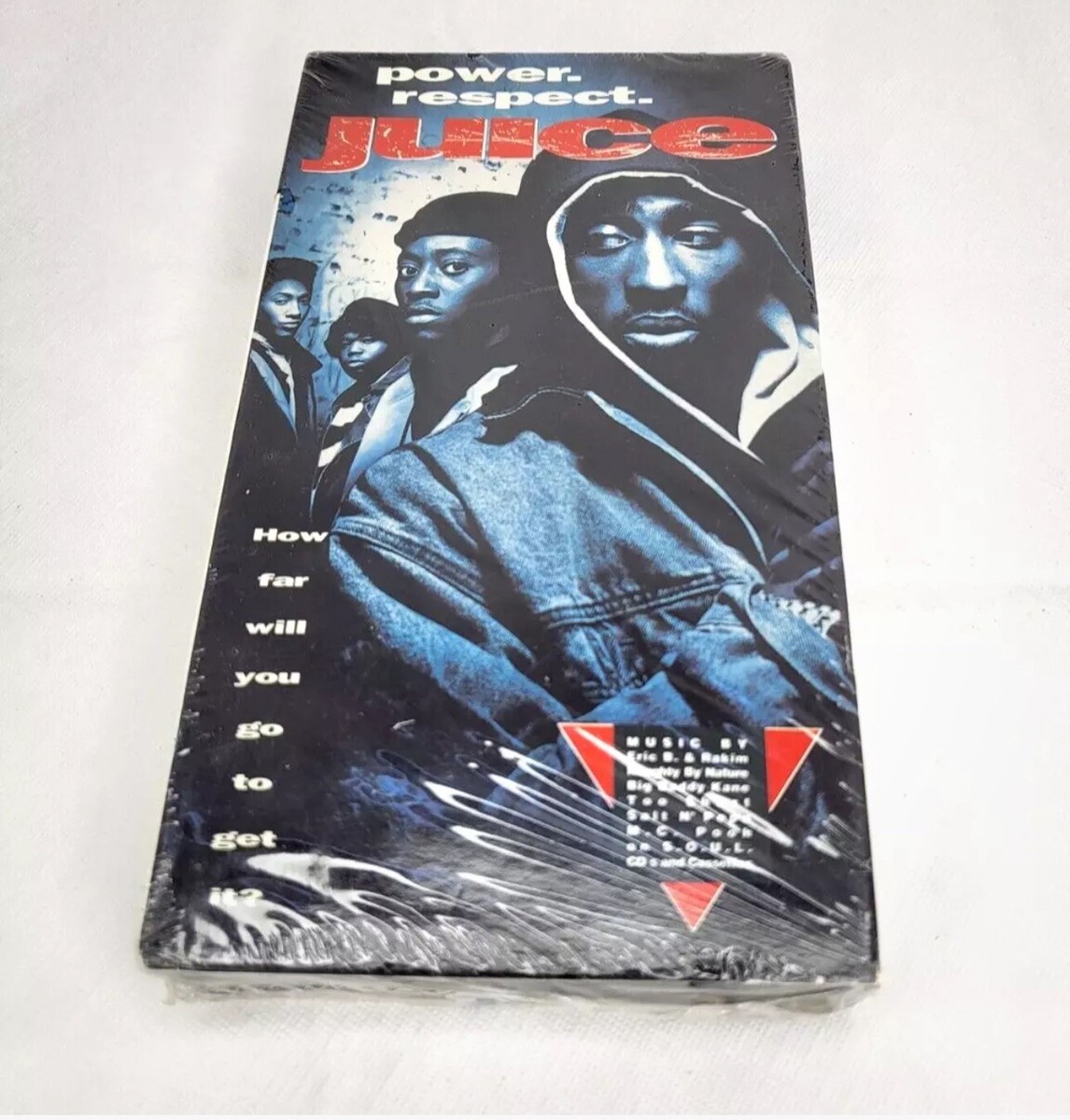 VHS★JUICE ジュース★2PAC HipHopノトーリアスB.I.G. 1992 JUICE VHS STARRING TUPAC SHAKUR RARE HARLEM PROMO COPY