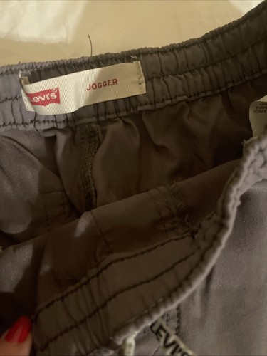 Levi's Youth Boy's Elastic Cuff Stretch Twill Jogger with Pockets 12-13 Lot Of 2 - Picture 4 of 6