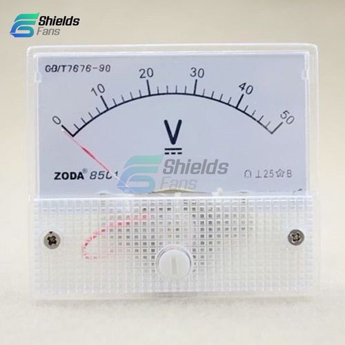 85C1 DC 0-30V/50V 0-5A/10A Analog Panel AMP Volt Meter Ammeter Voltmeter Gauge - Picture 22 of 40