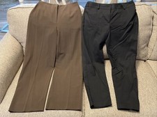 2 Pairs Of Talbots Dress Pants 8P