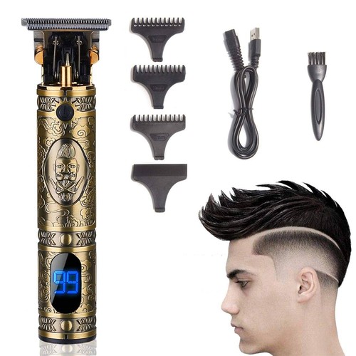 Beard Trimmer Hair Clippers for Men, Professional Hair Trimmer T-Blade Zero G...