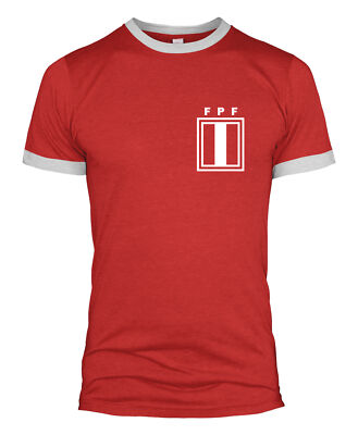 Peru Retro Fußball T-Shirt Set Nationalmannschaft Fußball WM Abzeichen Herren L254