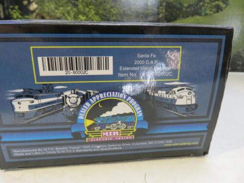 MTH TRAINS - 2080002C DAP SANTA FE EXTENDED VISION CABOOSE- '0'- LN- BXD- B1R - Picture 7 of 7