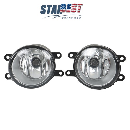 Front For 2010-11 Toyota Camry Headlights Chrome+Fog Lights Switch w/Cover Black - Picture 7 of 14