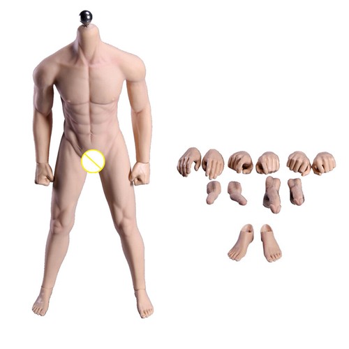 1/6 Flexible Masculino Cuerpo Sin Costuras DIY para 12 '' Ropa #1 - Imagen 2 de 9