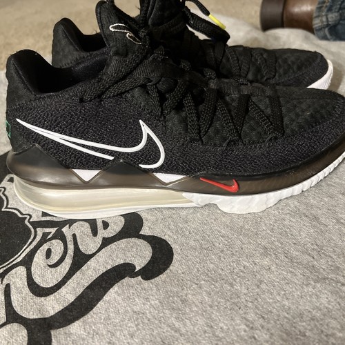 NIKE Lebron XVII 17 LOW Black White 