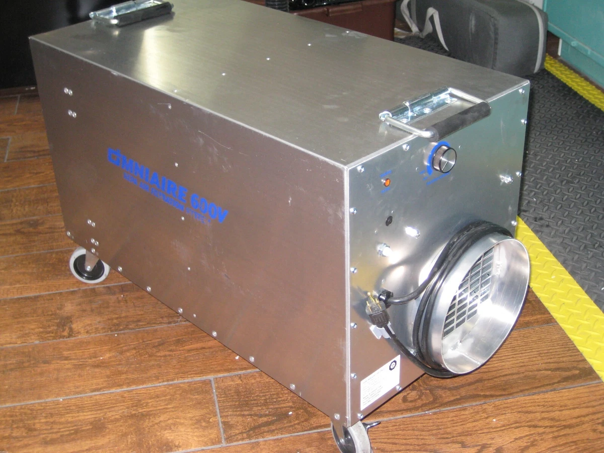 OmniAire 600V HEPA Air Filtration Machine Model OA600V 708 eBay